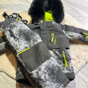ONSO - Snowsuit with Neon Accents